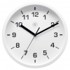 NeXtime kunststof wandklok wit met witte wijzerplaat (Ø 20 cm) NX-7321WI 219510