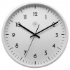 NeXtime kunststof wandklok wit met witte wijzerplaat (Ø 30 cm) NX-7320 219516