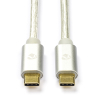 Nedis Apple iPhone USB-C naar USB-C 3.1 oplaadkabel wit (1 meter) CCTB64750AL10 M010214034 - 1