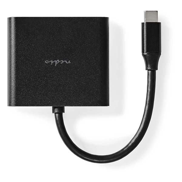 Nedis USB-C docking station USB-C, USB-A, HDMI zwart (0,1 meter) K010214335 Nedis USB-C docking station USB-C, USB-A, HDMI zwart (0,1 meter) K010214335 - 3