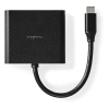 Nedis USB-C docking station USB-C, USB-A, HDMI zwart (0,1 meter) K010214335 Nedis USB-C docking station USB-C, USB-A, HDMI zwart (0,1 meter) K010214335 - 3