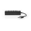 Nedis USB 2.0-hub (4 poorten) UHUBU2420BK K120200058 - 2