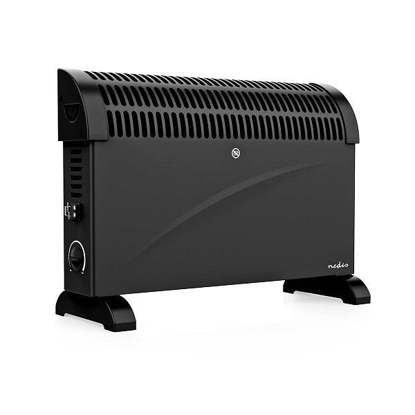 Nedis convectorkachel (2000W, ruimtes tot 25 m², zwart) HTCO10FBK K170101175 - 