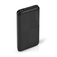 Nedis powerbank geschikt voor USB-A en USB-C (10.000 mAh) K170108301 Nedis powerbank geschikt voor USB-A en USB-C (10.000 mAh) K170108301