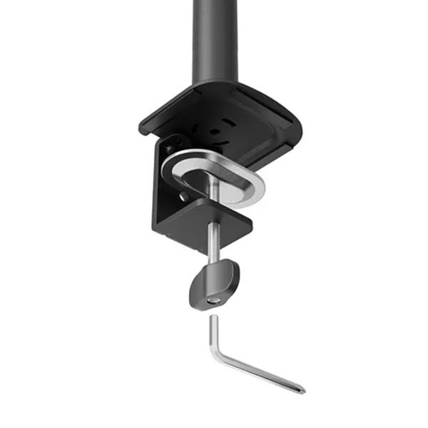 Neomounts Nero Quick Fix monitorarm voor 1 monitor zwart (met klem en bladdoorvoer) DS60-600BL1 204015 - 4