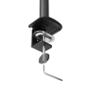 Neomounts Nero Quick Fix monitorarm voor 1 monitor zwart (met klem en bladdoorvoer) DS60-600BL1 204015 - 4