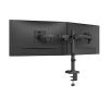 Neomounts Nero Quick Fix monitorarm voor 2 monitoren zwart (met klem en bladdoorvoer) DS60-600BL2 204016 - 3