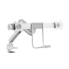 Neomounts Next Core gasgeveerde monitorarm voor 2 monitoren wit (met klem en bladdoorvoer) DS75-450WH2 204023 - 2