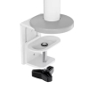 Neomounts Next Lite ruimtebesparende monitorarm voor 2 monitoren wit (met klem en bladdoorvoer) DS60-425WH2 204014 - 8