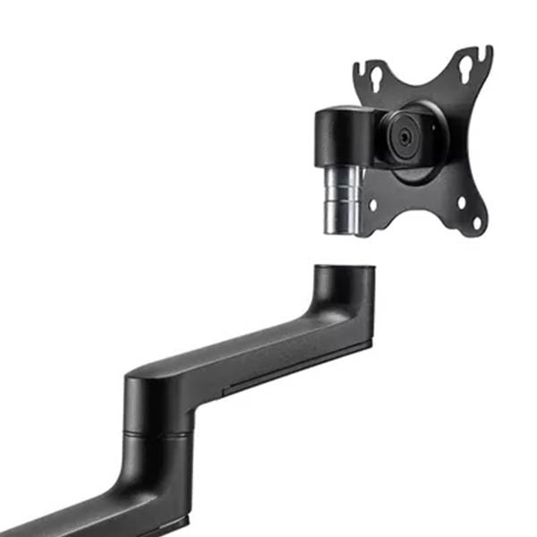 Neomounts Next Lite ruimtebesparende monitorarm voor 2 monitoren zwart (met klem en bladdoorvoer) DS60-425BL2 204012 - 7