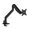 Neomounts Next Slim Desk gasgeveerde monitorarm voor 1 monitor zwart (met klem en bladdoorvoer) DS70-250BL1 204018 - 2