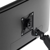 Neomounts Next Slim Desk gasgeveerde monitorarm voor 1 monitor zwart (met klem en bladdoorvoer) DS70-250BL1 204018 - 3