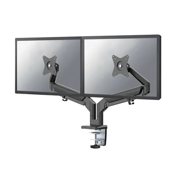 Neomounts monitorarm voor 2 monitoren zwart (met klem) DS70-810BL2 200331 - 1