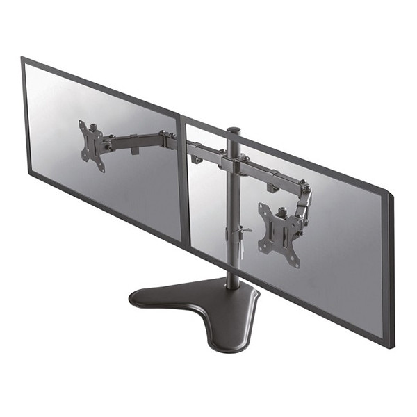 Neomounts monitorarm voor 2 monitoren zwart (staand) FPMA-D550DDBLACK 200303 - 1