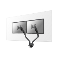 Neomounts veiligheidsscherm voor 2 monitoren transparant 139 x 74 cm 200320