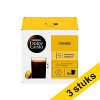 Aanbieding: 3x Nescafe Dolce Gusto Grande koffiecups (16 stuks)