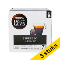 Aanbieding: 3x Nescafe Dolce Gusto koffiecups Espresso Intenso (16 stuks)