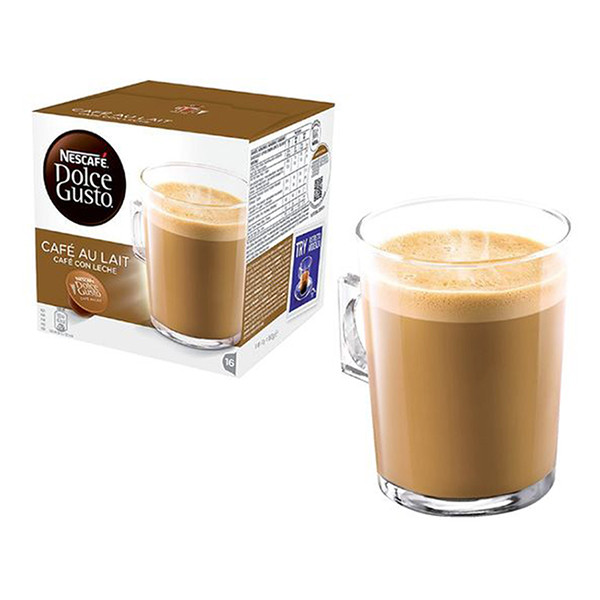 Nescafe Dolce Gusto Nescafé Dolce Gusto Cafe au Lait (16 stuks) 53901 423313 - 3