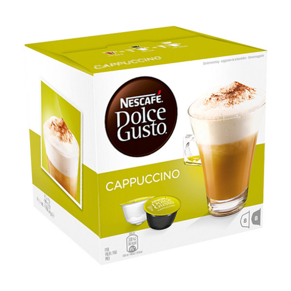 Nescafé Dolce Gusto koffiecups Cappuccino (16 stuks) 423154 - 1