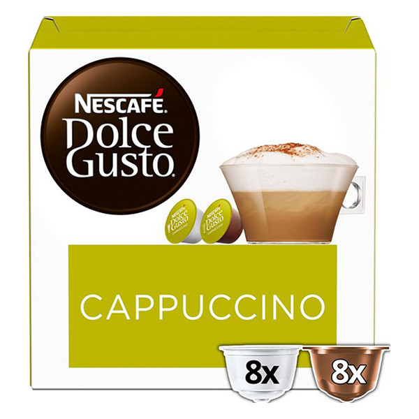 Nescafé Dolce Gusto koffiecups Cappuccino (16 stuks) 423154 - 2