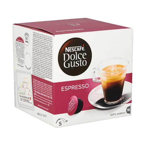 Nescafé Dolce Gusto koffiecups Espresso (16 stuks) 423156 - 1