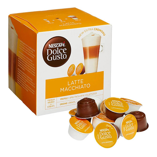 Nescafé Dolce Gusto koffiecups Latte Macchiato (16 stuks) 423152 - 2