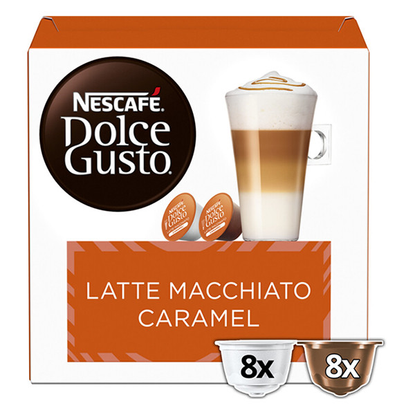 Nescafé Dolce Gusto koffiecups Latte Macchiato Caramel (16 stuks) 423312 - 2