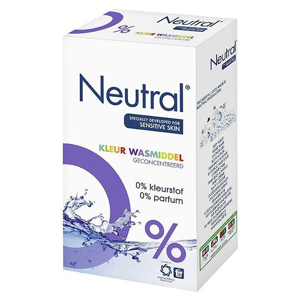Neutral Color waspoeder 1,187 kg (18 wasbeurten)  SNE00005 - 1