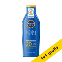 Aanbieding: 2x Nivea Protect & Hydrate zonnemelk SPF20 200 ml