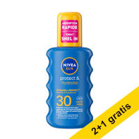 Aanbieding: 3x Nivea Sun Protect & Hydrate zonnespray SPF30 200 ml