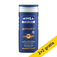 Aanbieding: 4x Nivea Sport for Men douchegel (250 ml)