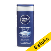 Aanbieding: 6x Nivea Original Care douchegel for men (250 ml)