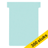 Aanbieding: 3x Nobo T-kaarten lichtblauw maat 3 (100 stuks) 247544 - 1