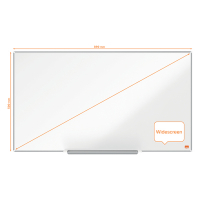 Nobo Impression Pro Widescreen whiteboard magnetisch geëmailleerd 89 x 50 cm 1915249 247402