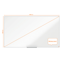 Nobo Impression Pro Widescreen whiteboard magnetisch gelakt staal 188 x 106 cm 1915257 247400