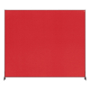 Nobo Impression Pro bureauscherm rood 120 cm x 100 cm 1915511 247449