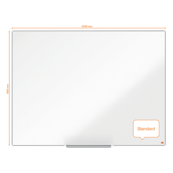 Nobo Impression Pro whiteboard magnetisch geëmailleerd 120 x 90 cm 1915396 247408 - 1