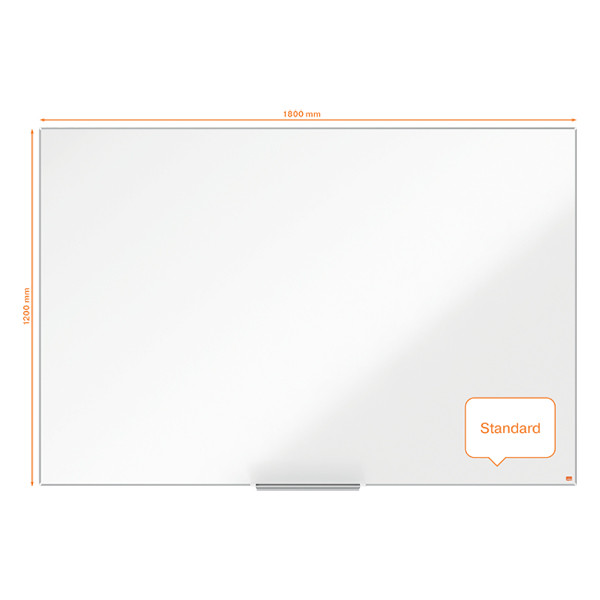 Nobo Impression Pro whiteboard magnetisch geëmailleerd 180 x 120 cm 1915399 247411 - 1