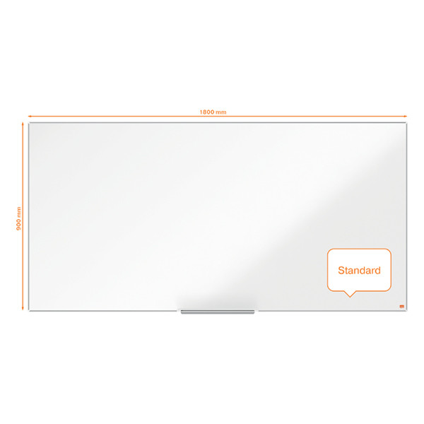 Nobo Impression Pro whiteboard magnetisch geëmailleerd 180 x 90 cm 1915398 247410 - 1
