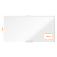 Nobo Impression Pro whiteboard magnetisch geëmailleerd 240 x 120 cm 1915400 247412