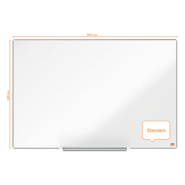 Nobo Impression Pro whiteboard magnetisch geëmailleerd 90 x 60 cm 1915395 247407 - 1