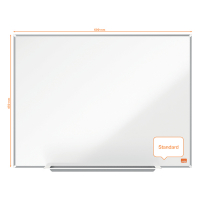 Nobo Impression Pro whiteboard magnetisch gelakt staal 60 x 45 cm 1915401 247388