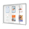 Nobo Premium Plus binnenvitrine 18 x A4 metaal 1902571 247482 - 4