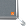 Nobo Premium Plus prikbord vilt 90 x 60 cm grijs 1915195 247413 - 4