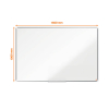 Nobo Premium Plus whiteboard magnetisch geëmailleerd 150 x 100 cm 1915146 247558 - 2