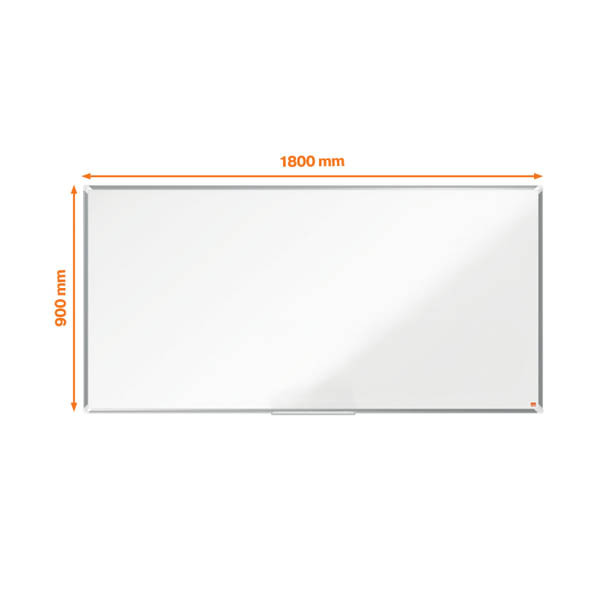 Nobo Premium Plus whiteboard magnetisch geëmailleerd 180 x 90 cm 1915148 247559 - 2