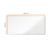 Nobo Premium Plus whiteboard magnetisch geëmailleerd 180 x 90 cm 1915148 247559 - 2