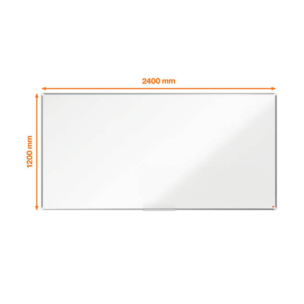 Nobo Premium Plus whiteboard magnetisch geëmailleerd 240 x 120 cm 1915151 247561 - 2