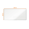 Nobo Premium Plus whiteboard magnetisch geëmailleerd 240 x 120 cm 1915151 247561 - 2
