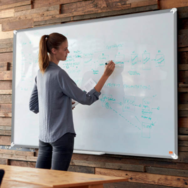 Nobo Premium Plus whiteboard magnetisch gelakt staal 150 x 100 cm 1915158 247550 - 5